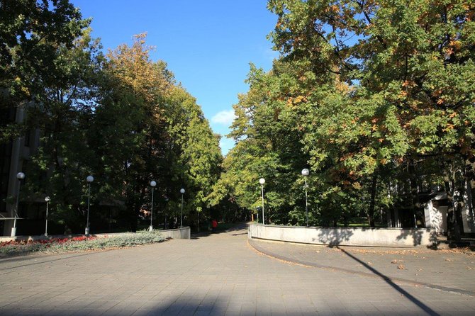 Planuojama tvarkyti Šiaulių centrinio miesto parką