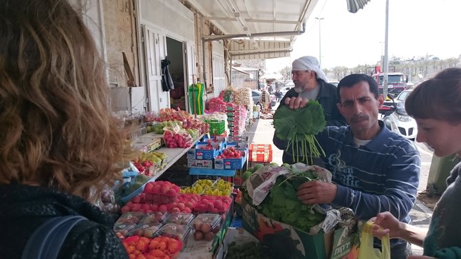 Arabų turgus. J. Čižienės nuotr.