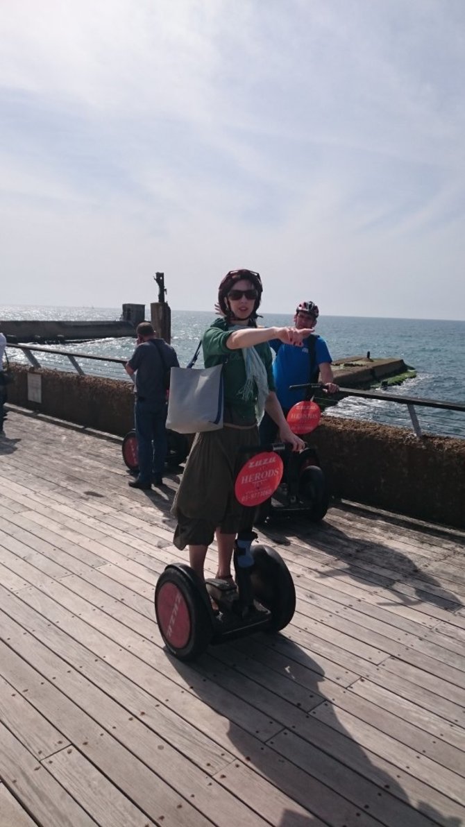 TelAviv ekskursija segvėjais. J. Čižienės nuotr.