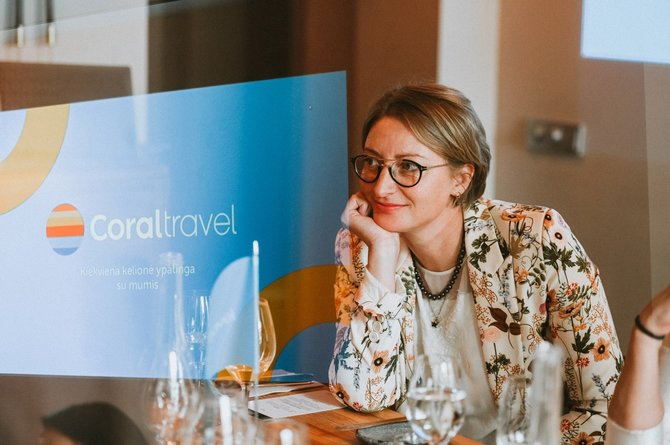 Atstovų nuotr./„Coral Travel“ Baltijos šalių rinkodaros vadovė Olga Belova.