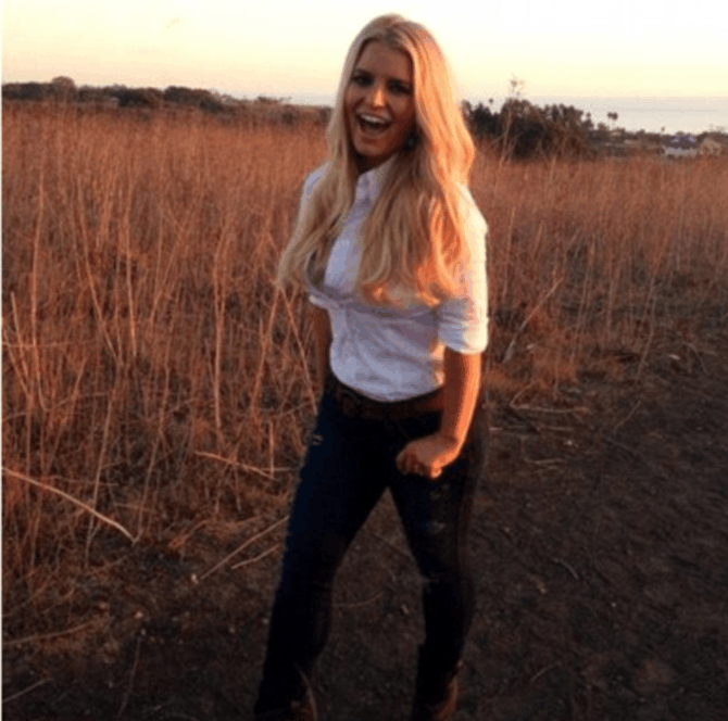 „Twitter“ nuotr./Jessica Simpson
