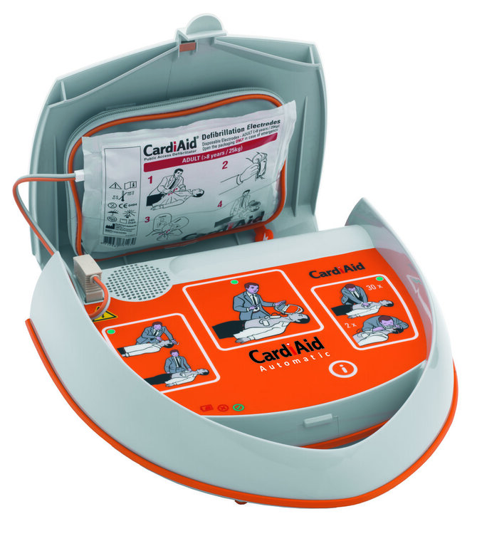 Atstovų nuotr./Defibriliatorius „CardiAid“