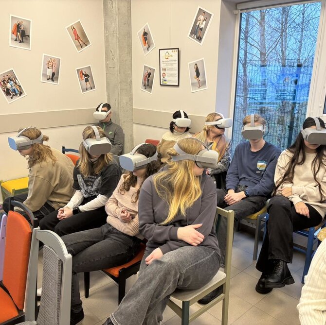 Atstovų nuotr./Virtuali klasė