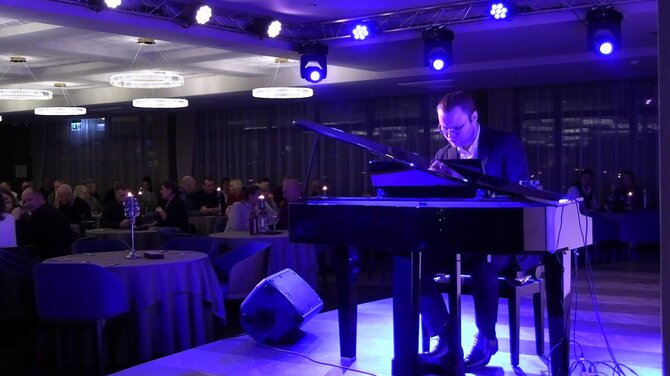 Asmeninio albumo nuotr./Pianisto Lino Karaliūno foto
