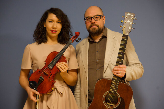 Asmeninio albumo nuotr./Roberta Dubinkaitė-Jakutienė ir Gediminas Jakutis