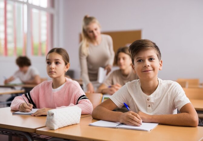 Shutterstock nuotr./Mokyklos suole.
