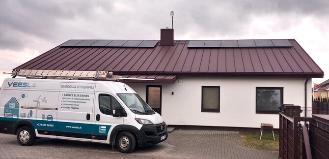 Gamintojo nuotr./„Veesla“ – atsinaujinančios energetikos sprendimai
