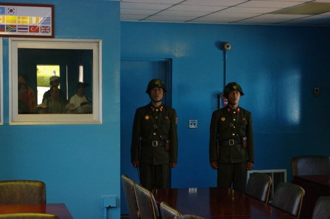 Asmeninio albumo nuotr./Milanos Jašinskytės kelionės po Šiaurės Korėją akimirka