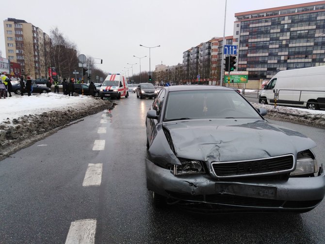 Tomo Markelevičiaus / 15min nuotr./Avarijos vietoje