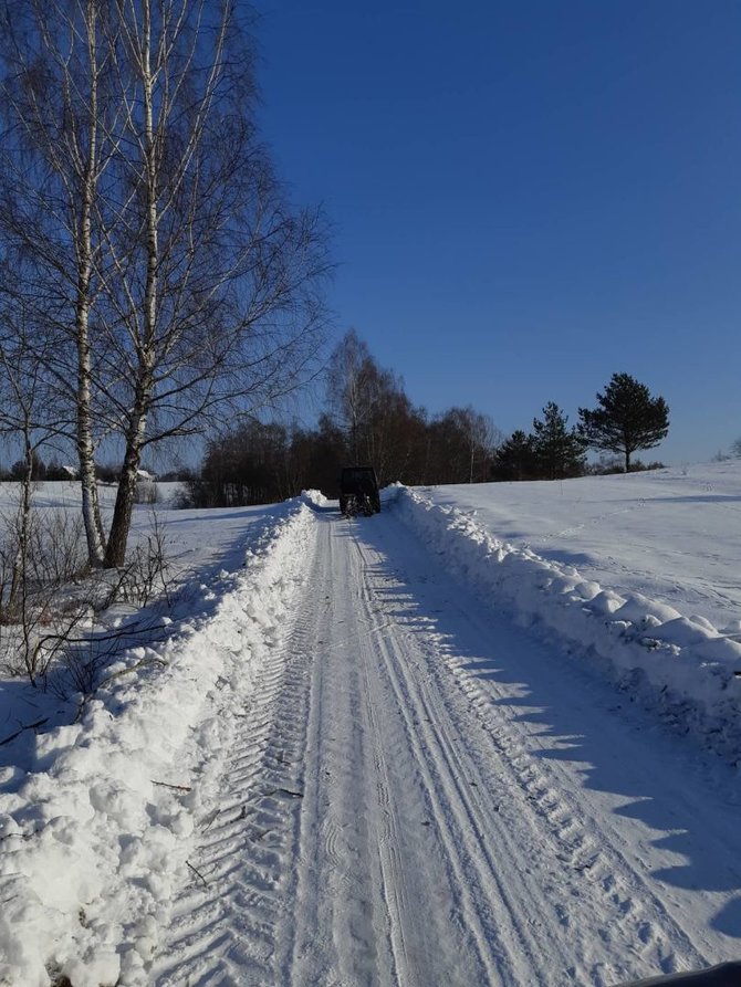 Giedriaus Notkaus nuotr./„Winter Rally“ greičio ruožai