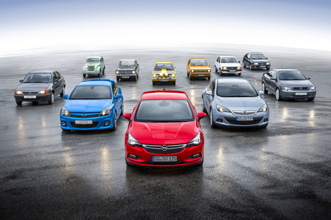 „Opel“ nuotr./Atnaujintas „Opel Astra“