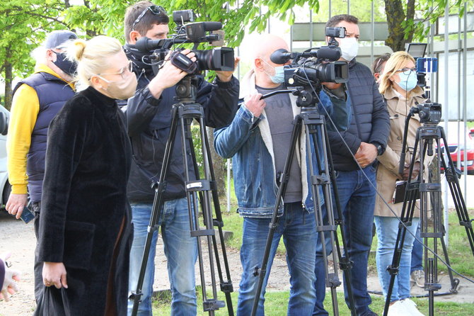 Tomo Markelevičiaus / 15min nuotr./Spaudos konferencija