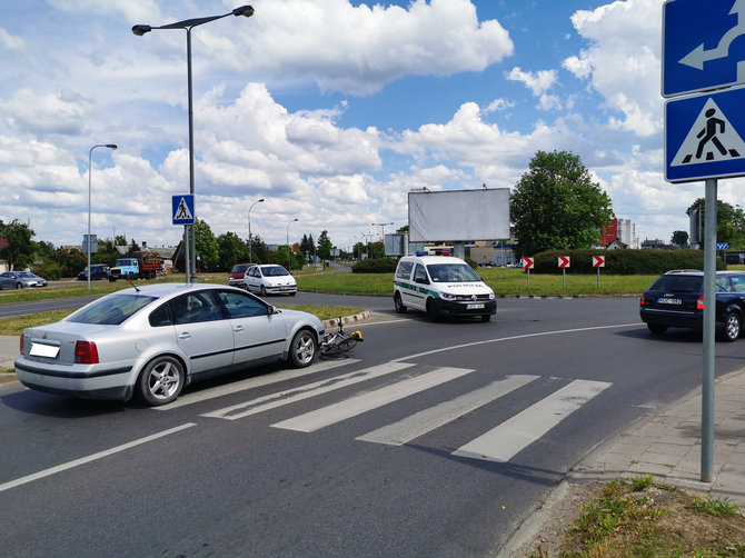 Tomo Markelevičiaus / 15min nuotr./Avarijos vietoje