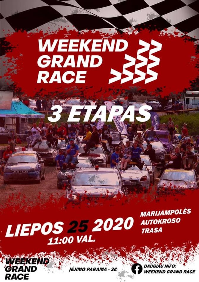 „Weekend Grand Race“ 3 etapas