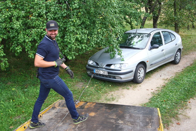 Tomo Markelevičiaus / 15min nuotr./Įvykio vietoje