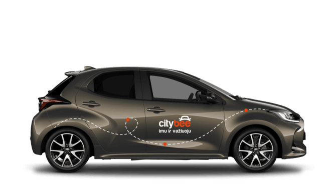 „CityBee“ nuotr./„CityBee“ „Toyota Yaris“