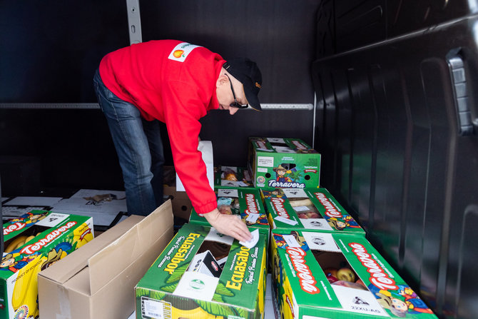 Egidijaus Babelio nuotr./ „Maisto banko“ surenkami maisto produktai