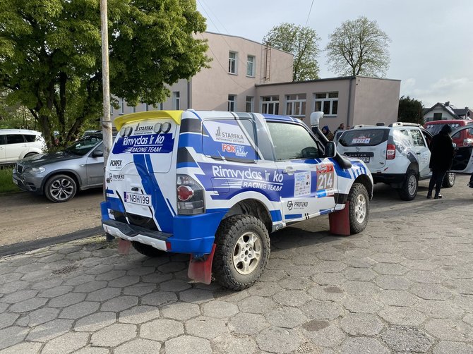 Komandos nuotr./„Rimvydas ir ko Racing team“ komanda Lenkijoje