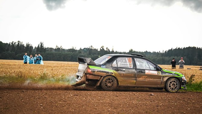 Alfonso Rakausko nuotr./„SV Technika Racing“ ekipažas „ORLEN Lietuva Rally“ varžybose