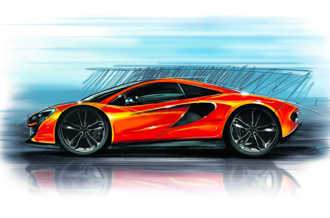 gamintojo nuotr./„McLaren P13“