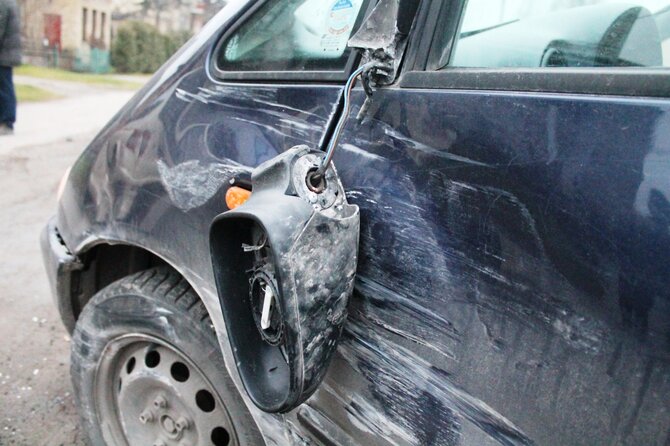 Tomo Markelevičiaus nuotr./„Seat“ ir „Volkswagen“ avarija