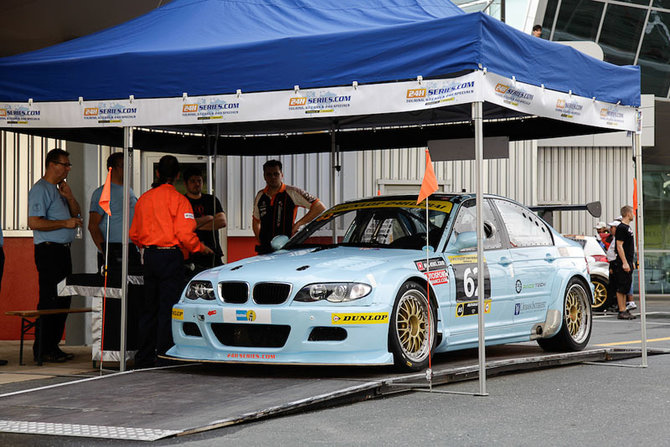 Organizatorių nuotr./Džiugo Tovilavičiaus BMW E46 GTR