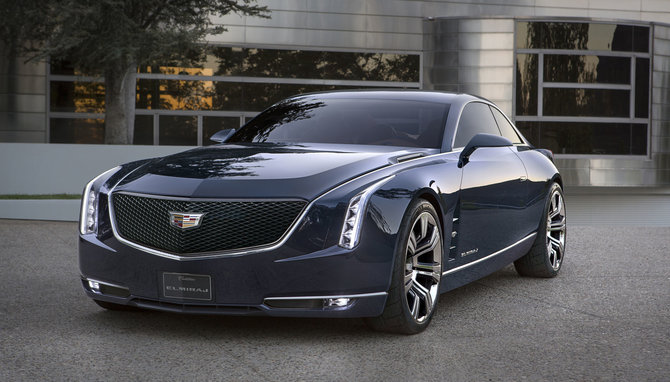 media.gm.com nuotr./„Cadillac Elmiraj“ konceptinis modelis