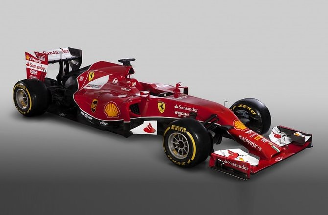 „Ferrari” nuotr./„Ferrari F14 T“ bolidas