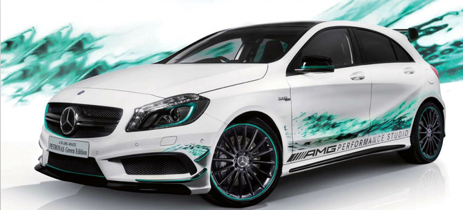 „Mercedes” nuotr./„A45 AMG Petronas“