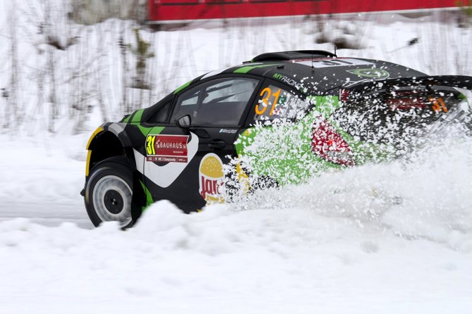 AFP/„Scanpix“ nuotr./WRC varžybos Švedijoje
