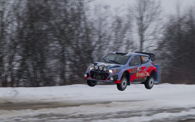 AFP/„Scanpix“ nuotr./WRC antras etapas Švedijoje