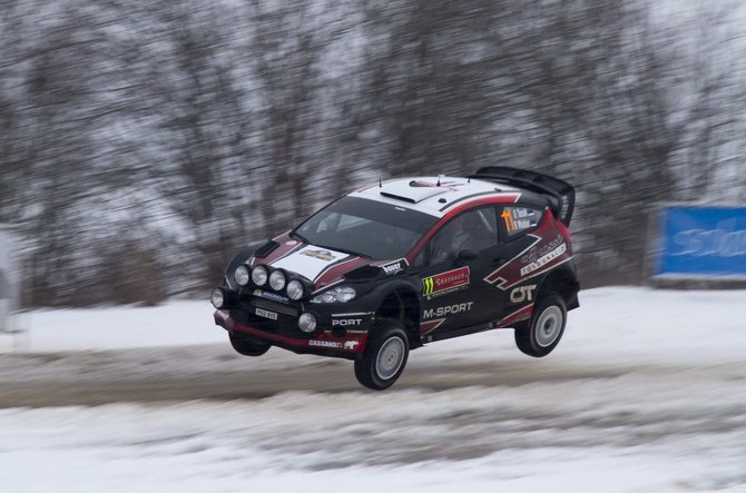 AFP/„Scanpix“ nuotr./WRC antras etapas Švedijoje