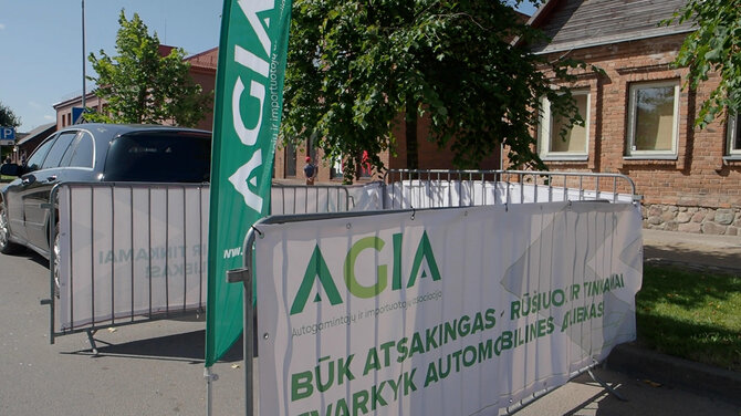 AGIA nuotr./AGIA aikštelė ralio metu