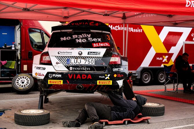 Alfonso Rakausko nuotr./„Viada-Multi FX“ komanda „Rally Aukštaitija“ varžybose