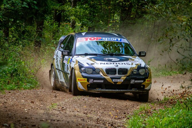 Viliaus Šaltenio nuotr./Ovidijaus Vaštako treniruotė prieš „Rally Aukštaitija“ varžybas