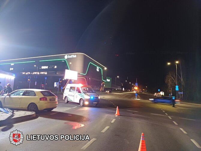 Policijos nuotr./Avarijos vietoje