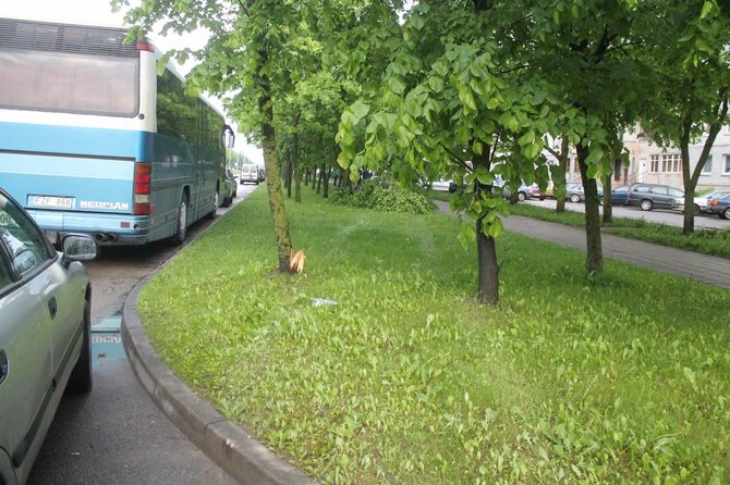 Tomo Markelevičiaus nuotr./Įvykio vietoje