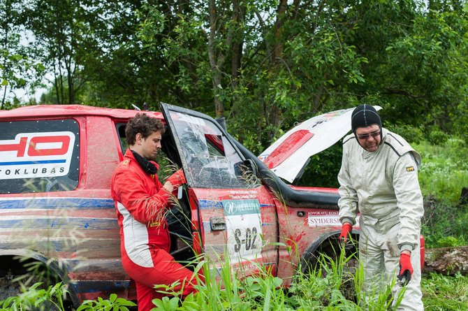 Jurgos Anusauskienės nuotr./„Toyota Land Cruiser“ avarija