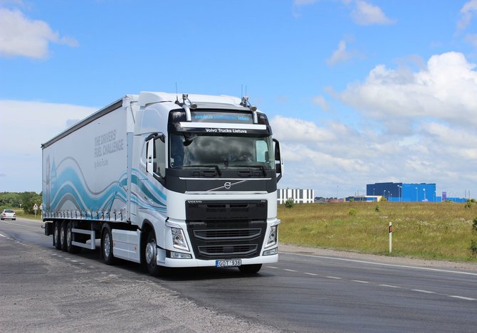 „Volvo trucks” nuotr./„The Drivers‘ Fuel Challenge“
