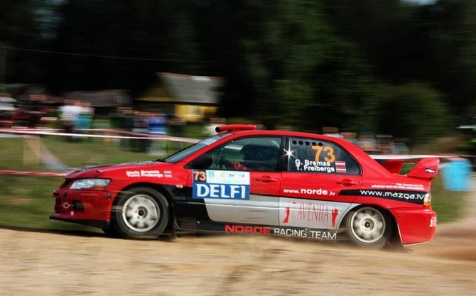 Dace Janova/4rati.lv nuotr./„300 Lakes Rally“