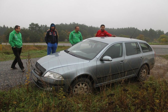 Tomo Markelevičiaus nuotr./„Rally Saaremaa 2014“ trasų susirašymas
