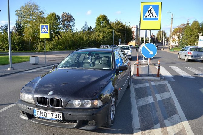 Rūtos Nedzelskienės nuotr./Avarijos vietoje