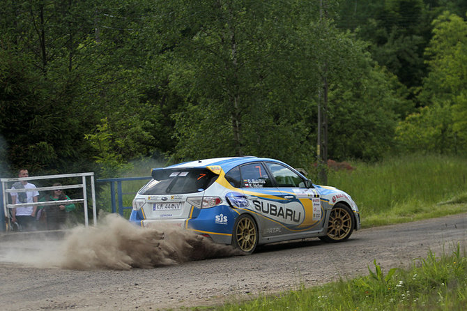 „Subaru Poland Rally Team“ nuotr./Dominykas Butvilas