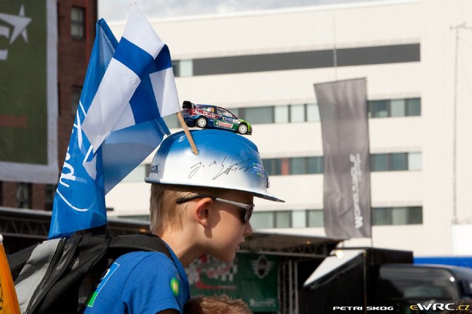 Petri Skok nuotr./Žiemos ralio aistruoliai Suomijoje