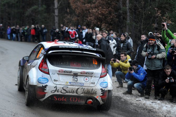 AFP/„Scanpix“ nuotr./WRC varžybos Monte Karle