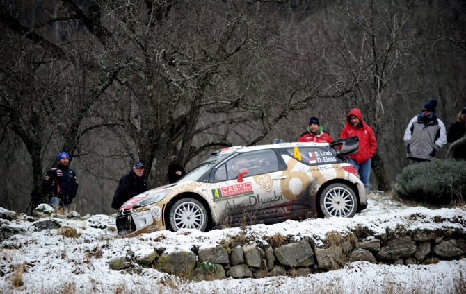AFP/„Scanpix“ nuotr./WRC Monte Karlo ralis