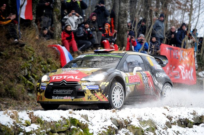 AFP/„Scanpix“ nuotr./WRC Monte Karlo ralis
