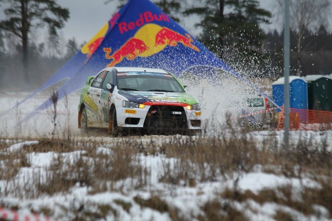 Tomo Markelevičiaus nuotr./„Rally Liepaja 2015“ antras greičio ruožas