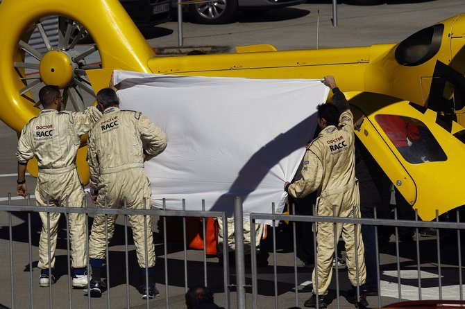 AFP/„Scanpix“ nuotr./F.Alonso patyrė avariją