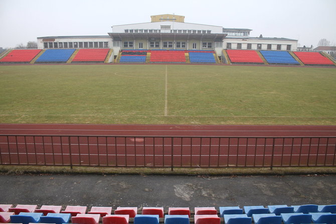 Tomo Markelevičiaus nuotr./„Aukštaitijos“ stadionas